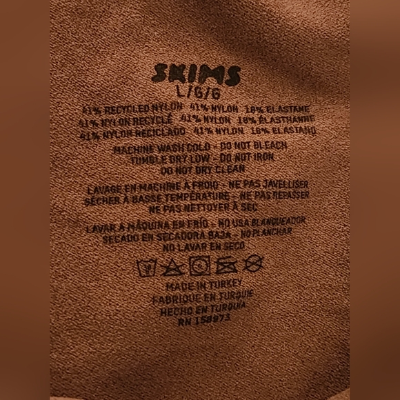 NEW SKIMS OPEN BUST MID THIGH BODYSUIT LARGE - Picture 6 of 6